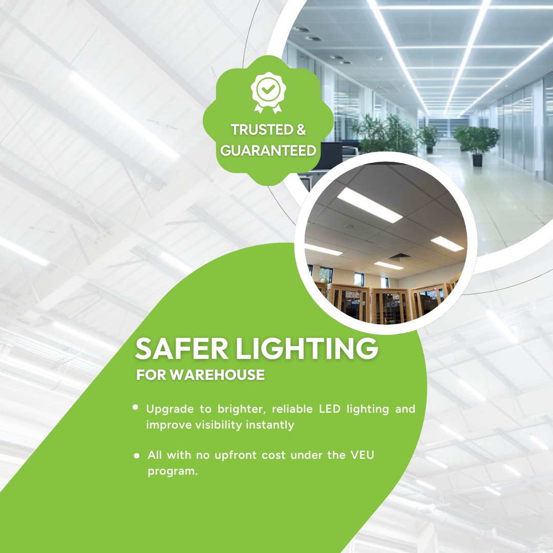 warehouse lighting upgrade